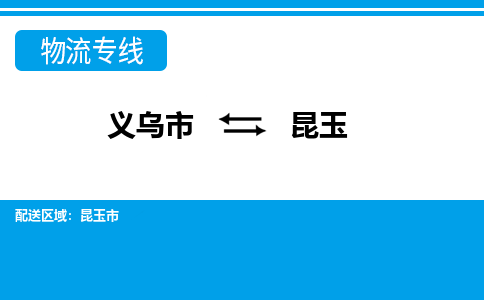 義烏市到昆玉物流專(zhuān)線-義烏市至昆玉貨運(yùn)公司